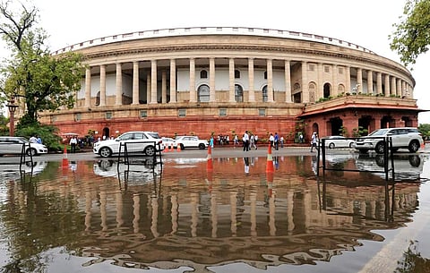 The monsoon session is underway at the Parliament. (Photo | Shekhar Yadav/ EPS)
