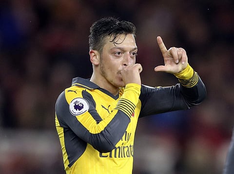 Arsenal attacking midfielder Mesut Ozil (File | AP)