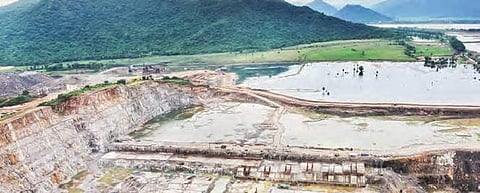 Polavaram project . (Photo | EPS)