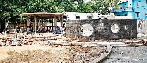 The construction of the park is expected to be completed by November 2018 P Jawahar