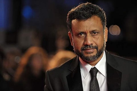 Director Anubhav Sinha at a movie premiere