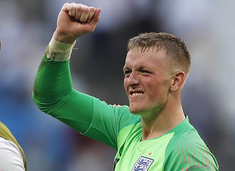 England goalkeeper Jordan Pickford | AP