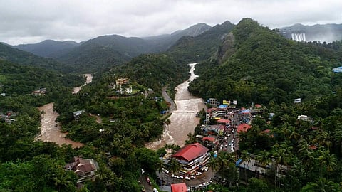 National Disaster Management Authority had yesterday warned that heavy to very heavy rains were expected in 16 states. (Photo | Twitter/@CMOKerala)