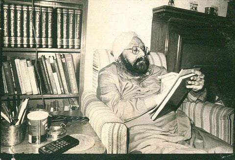Having witnessed the impact of Partition first-hand, Khushwant Singh was inspired to write 'A Train to Pakistan', one of his most famous works, published in 1956. (Photo | Express Archives)