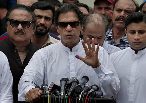 Pakistan's new prime minister Imran Khan (File | AP)