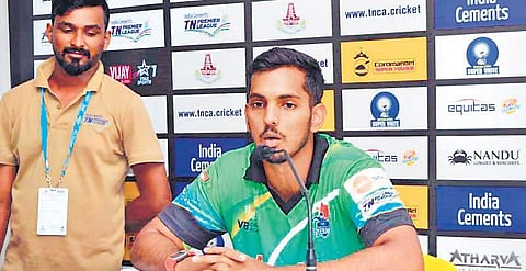 Malolan Rangarajan has 119 wickets in 38 first-class matches. (
