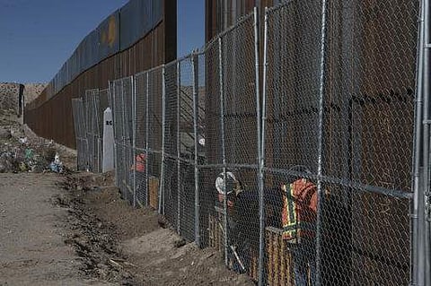 Mexico-US border. (File Photo | AP)