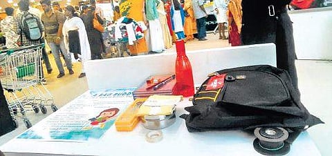 A school kit for the flood-affected students