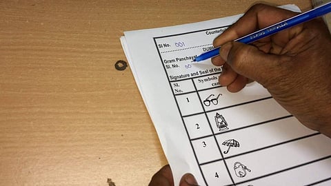 Ballot paper (Photo | YouTube screengrab