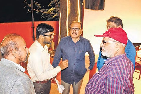 Andrew talked about his heritage walks in the city especially to dargahs in Nampally while Ayoob delved deep into the history of the royals. (Photo | EPS)