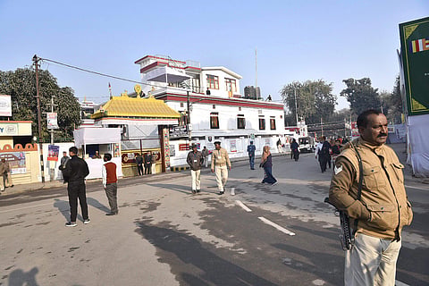 In January 2018, three powerful improvised explosive devices, each weighing about 10 kg, were planted in the Mahabodhi temple. (Photo | File/PTI)
