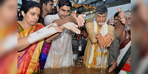 The commission concluded that the evidence showed the stampede began after the Chief Minister finished inauguration and entered into his van. (File photo | PTI)