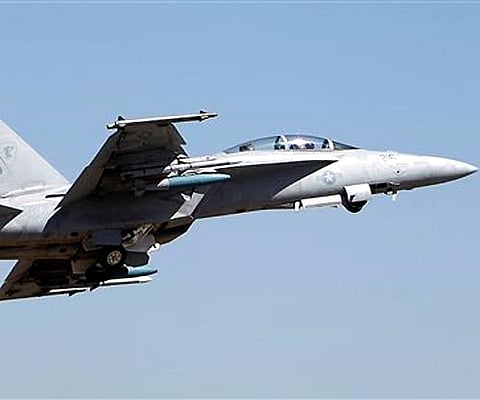 A fighter aircraft of the US Air Force (File | AP)