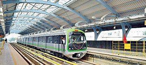 Bengaluru Metro, image used for representation. (Photo| EPS)