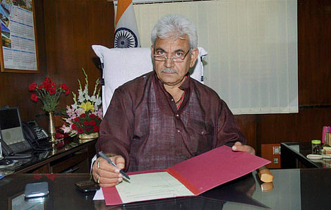 Union Minister Manoj Sinha (File | PTI)