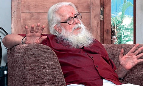Former ISRO scientist S Nambi Narayanan. (Express Photo | Kaviyoor Santhosh)