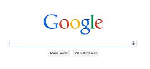 Google search engine. (Screengrab)