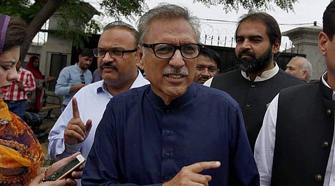 Pakistan Tehreek-i-Insaf party's candidate Arif Alvi. (Photo | File/AP)