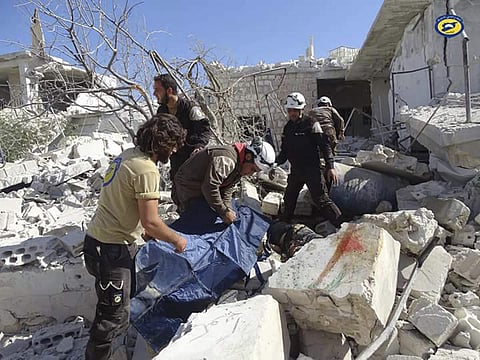 The Syrian military has been deploying reinforcements to the zone for more than a month and Russian has stepped up its war rhetoric. (File Photo | AP)