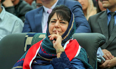 Former Jammu and Kashmir CM Mehbooba Mufti (File | PTI)