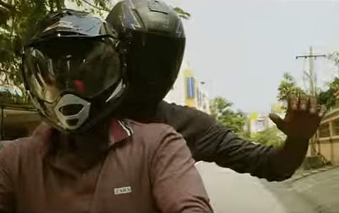 A screegrab from the trailer of 'Vandi' (Photo | YouTube)