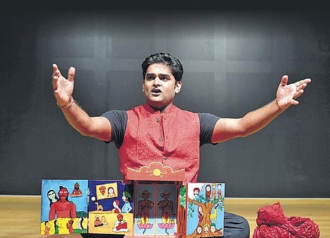 Rajasthani folk art at the forefront