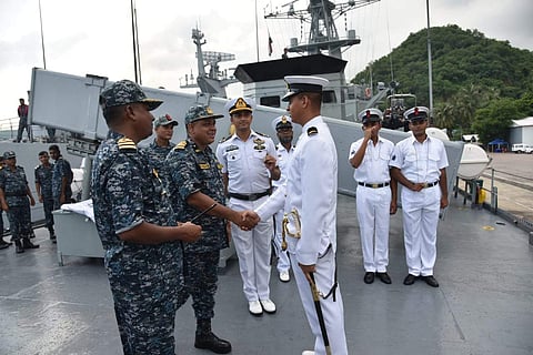 The navies of India and Bangladesh will conduct their first bilateral naval exercise (Photo courtesy: Indian Navy)