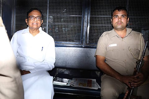 Former finance minister P Chidambaram is currently lodged in Tihar Jail. (Photo | Arun Kumar, EPS)