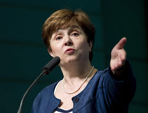 IMF managing director Kristalina Georgieva (File photo| AP)