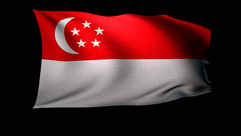 Singapore Flag. (Youtube screengrab)
