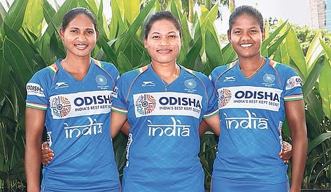 Lilima Minz, Deep Grace Ekka and Namita Toppo in Bhubaneswar | irfana