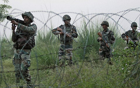 Indian troops responded swiftly and effectively, there were no reports of any casualties.