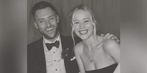 Oscar-winning actress Jennifer Lawrence and art dealer Cooke Maroney are married! (Photo | Instagram)