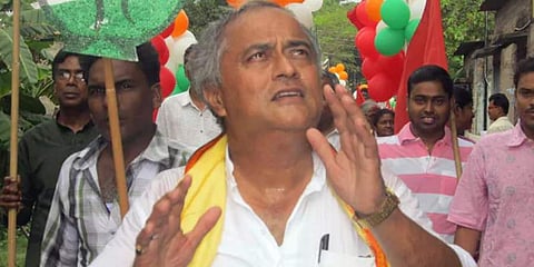 Congress spokesman Sanmoy Bandopadhyay (Photo | Facebook)