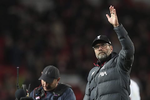 Liverpool's manager Jurgen Klopp. (Photo | AP)
