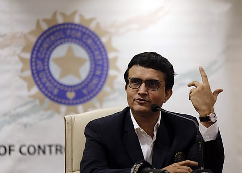 BCCI president Sourav Ganguly. (Photo | PTI)