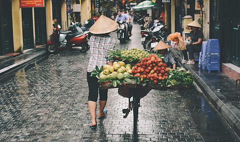 A shot of the streets of Hanoi. (Photo | Pexels.com)