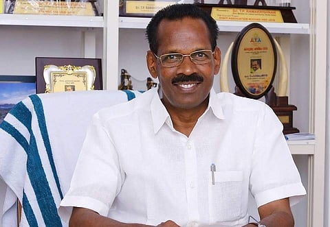 Kerala Excise Minister TP Ramakrishnan (Photo| Facebook/ @tpramakrishnan)