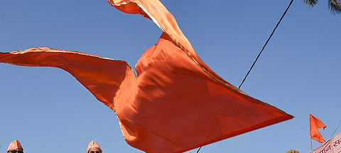 PTI file photo Shiv Sena flag (Image for representation)