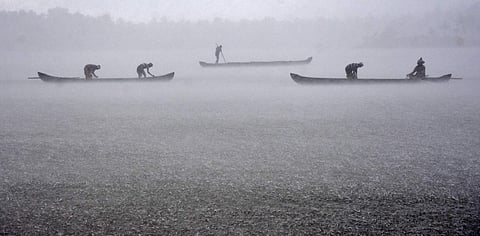 Heavy rainfall lashes Thiruvananthapuram. (File Photo | B P Deepu, EPS)