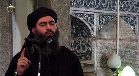 Late Islamic State chief Abu Bakr al-Baghdadi (Photo | AFP)