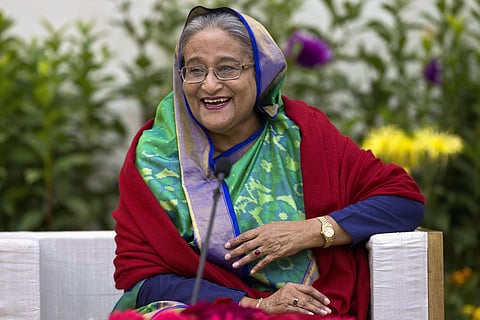 Bangladesh Prime Minister Sheikh Hasina. (File Photo | AP)