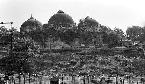 File photo of Babri Masjid in Ayodhya (Photo| PTI)