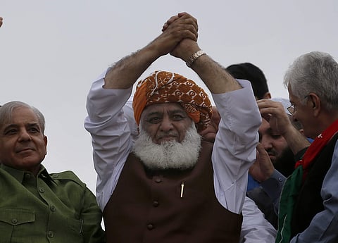 Radical cleric Maulana Fazlur Rehman (File Photo| AP)