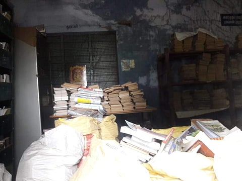 With no space to accommodate books, Vaiyappa Malai library cuts a sorry picture