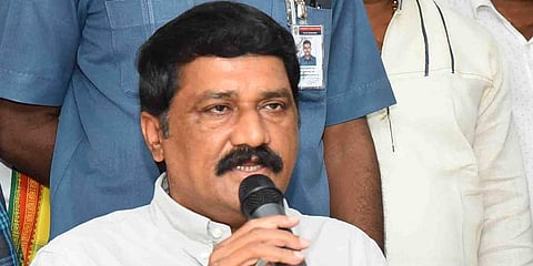 Former AP HRD Minister Ganta Srinivasa Rao. (FILE | EPS)