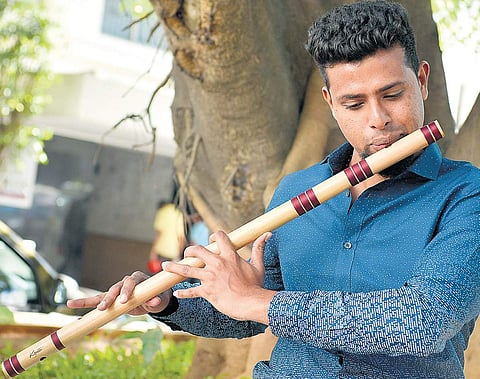 Flute by fluke
