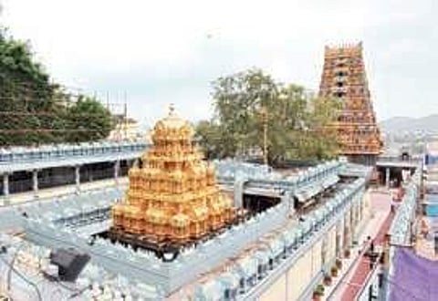 Kanaka Durga Temple in Vijayawada (File photo| EPS)