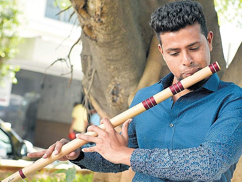 Flute by fluke