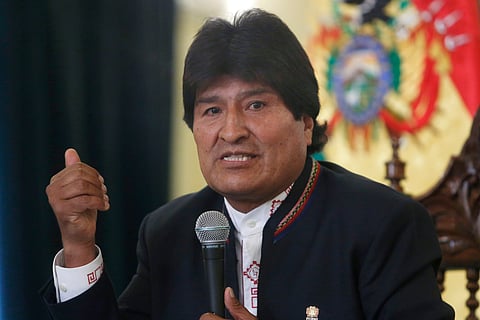 Bolivia's former President Evo Morales (File|AP)